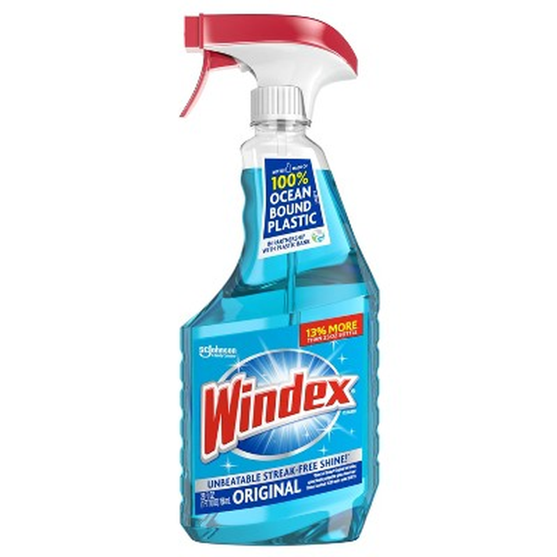 Windex Glass Cleaner Original Blue Spray - 26 Fl Oz