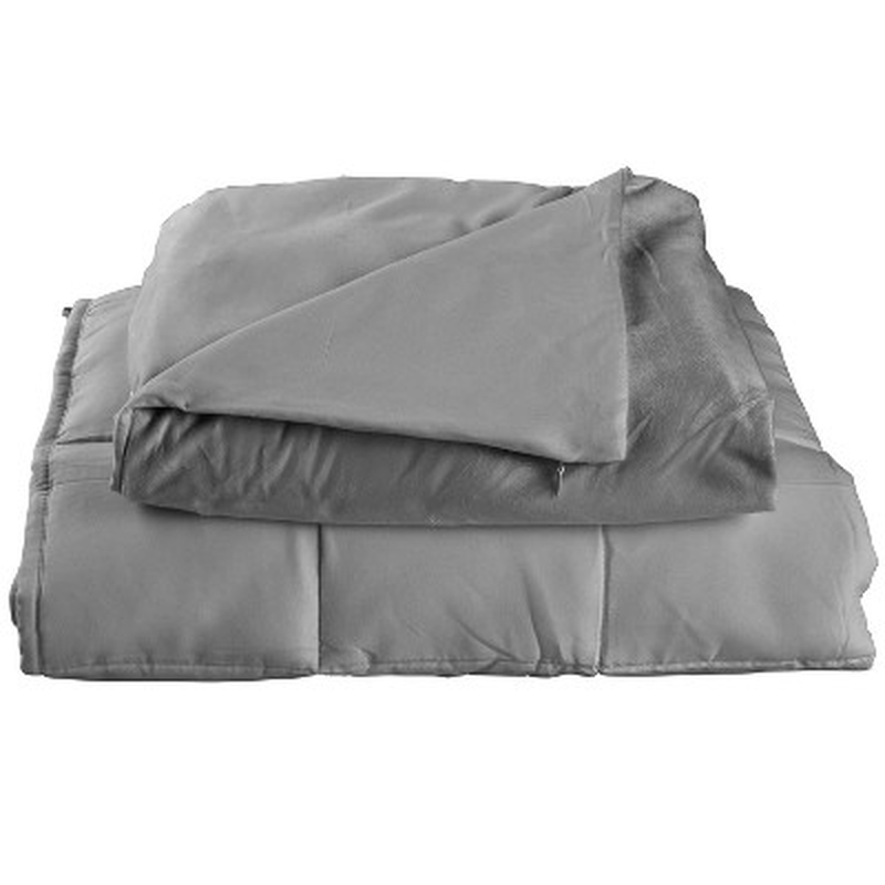 48"X72" Temperature Balancing Weighted Blanket Gray