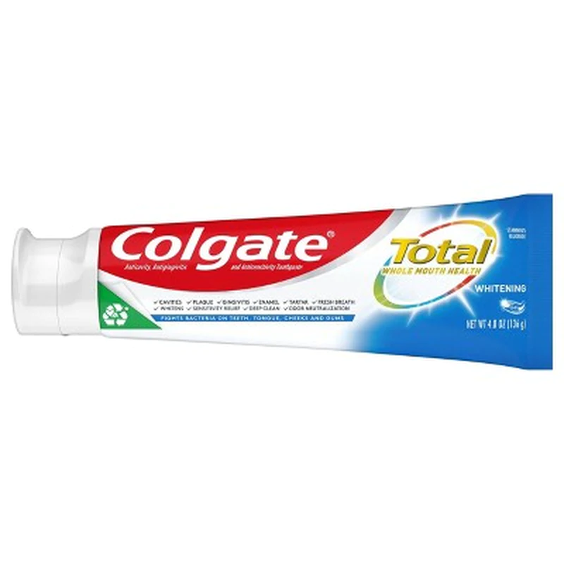 Colgate Total Whitening Gel Toothpaste - 4.8Oz